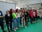 A szovátai Domokos Kázmér Középiskola diákjai a Szent-Györgyiben
